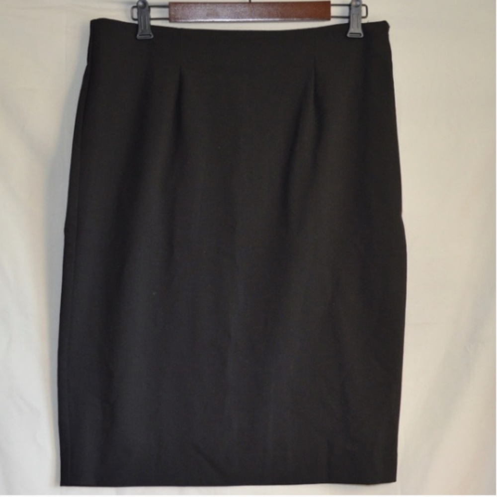 Larry Levine Black Pencil Skirt Sz 12